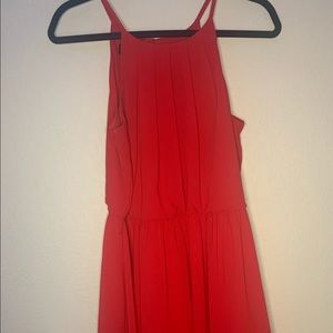 BCZ red knee length dress